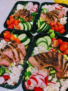 Chef Tristina Steak Salad Bowls